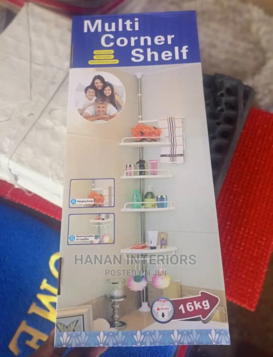 Multi Corner Shelf-Organizer