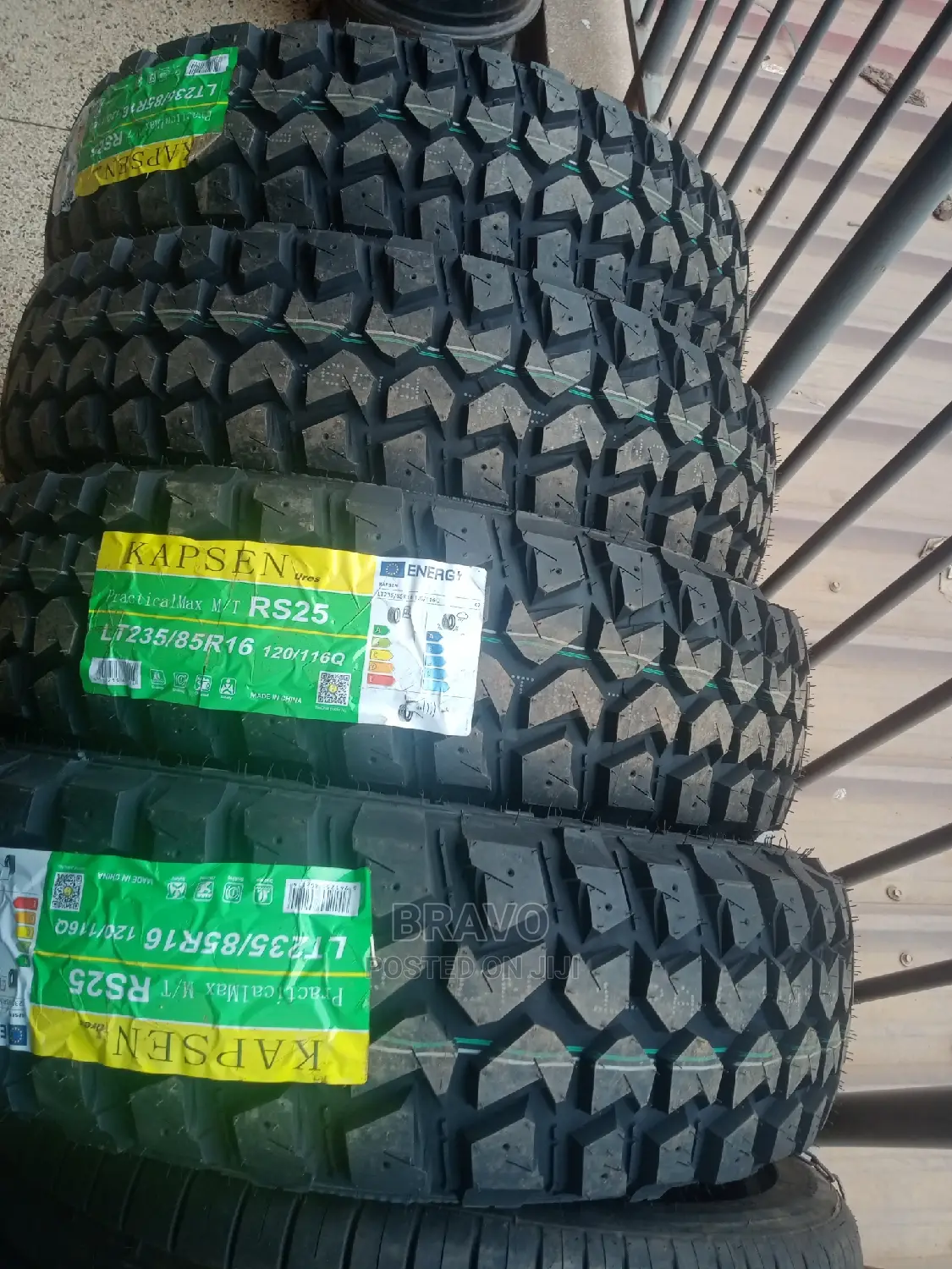 235/85r16 With White Wall