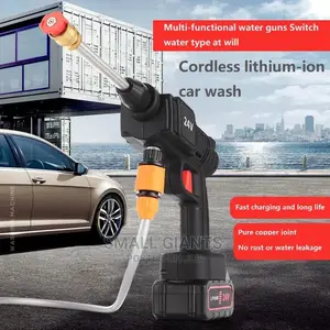 Cordless Lithium-Ion Rechargeable Car Washer