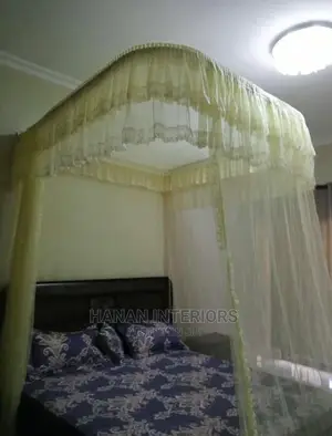 Wall Mounted Mosquito Net- Cream