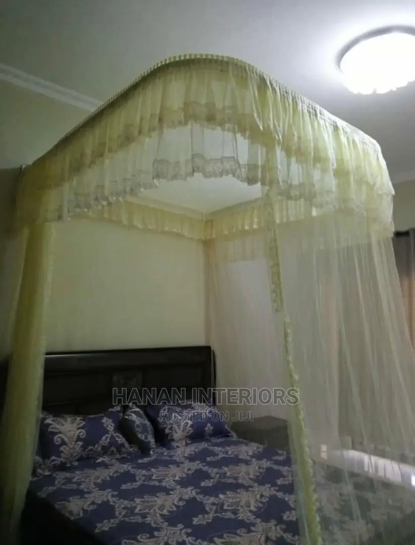 Wall Mounted Mosquito Net- Cream