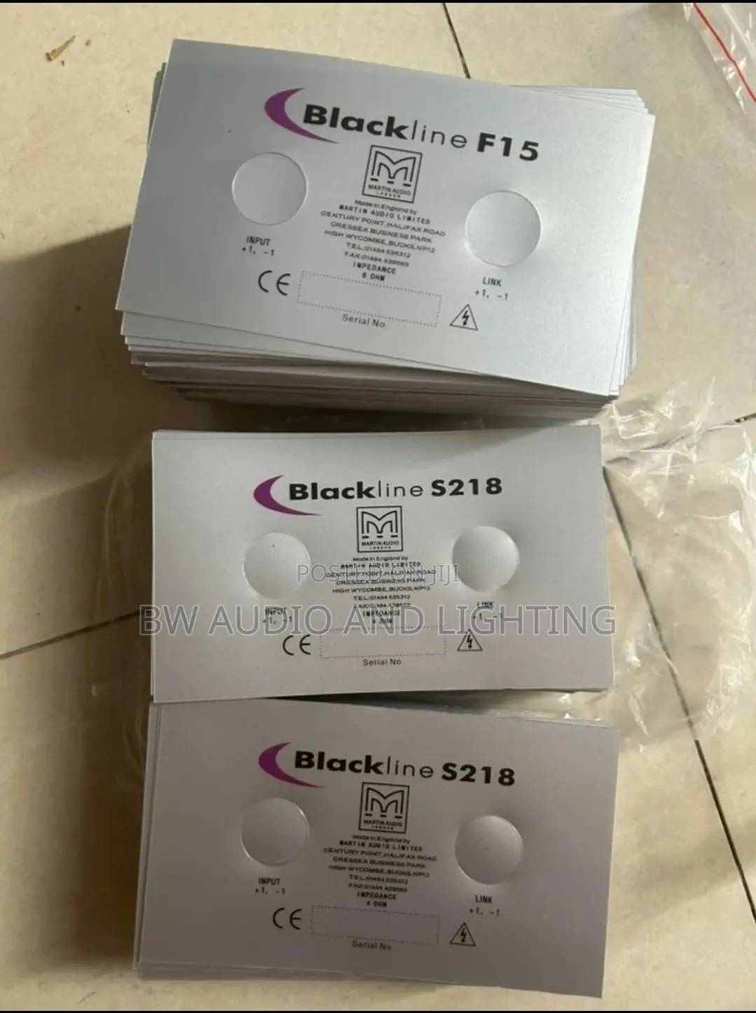 Martin Audio Stickers