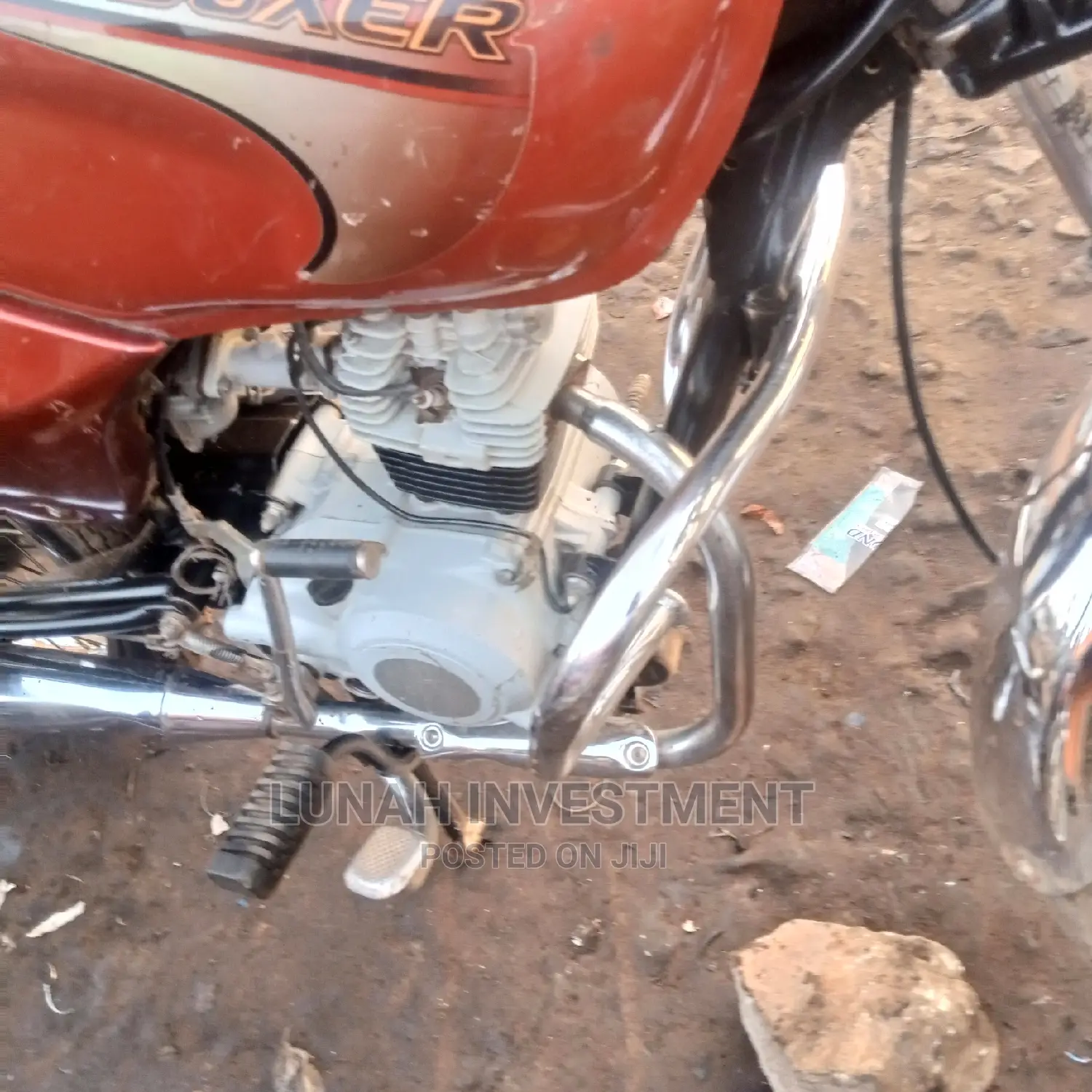 Bajaj Boxer 100 2021 Red