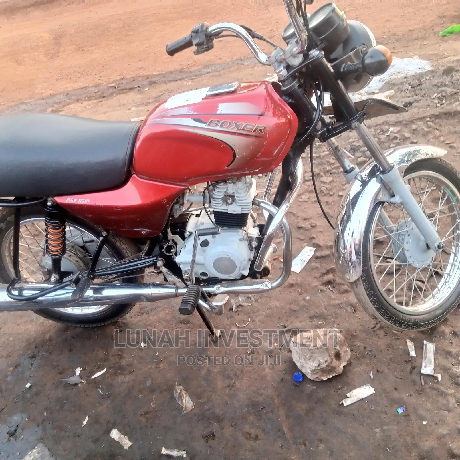 Bajaj Boxer 100 2021 Red