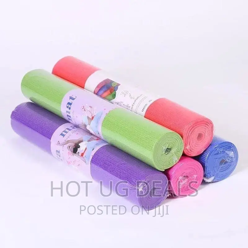 6mm Thick 68x24 Inch Big Size Yoga Mat- Colour May Vary