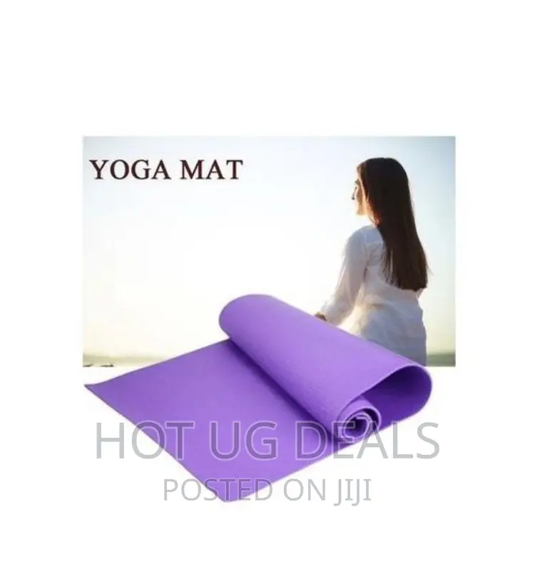 4mm Exercise Training Mat For Yoga Mat Gym - Purple