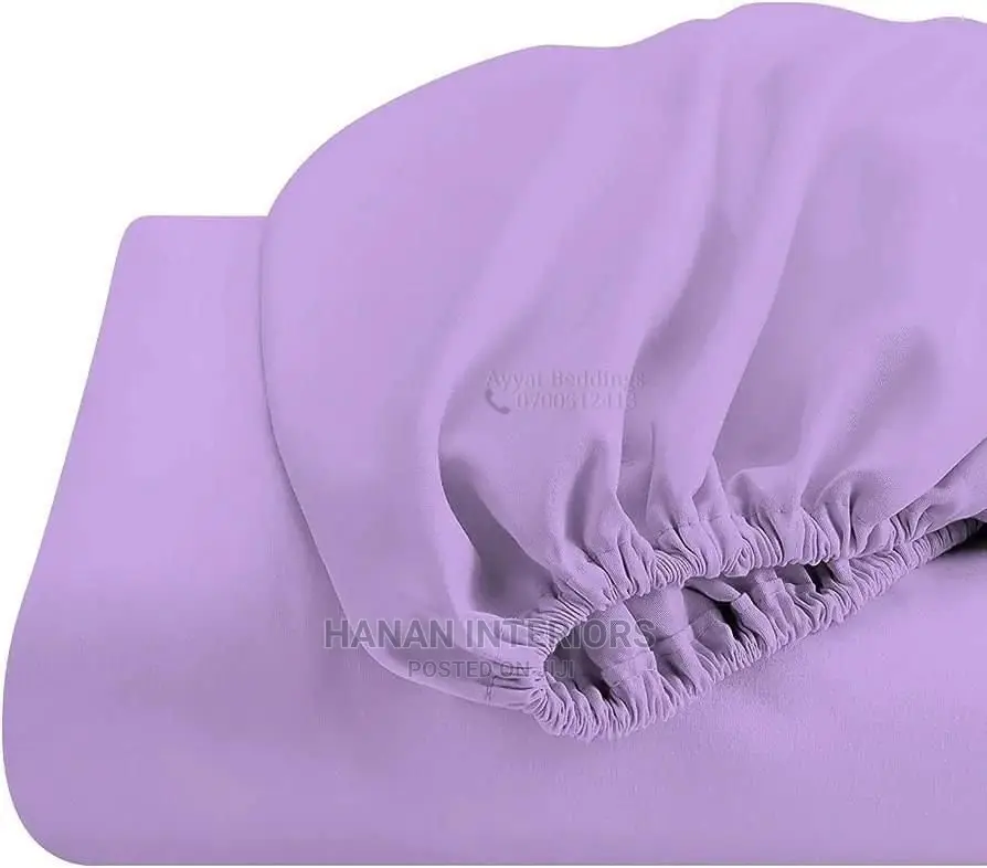Fitted Pair of Bedsheets With Pillowcases-5*6/6*6