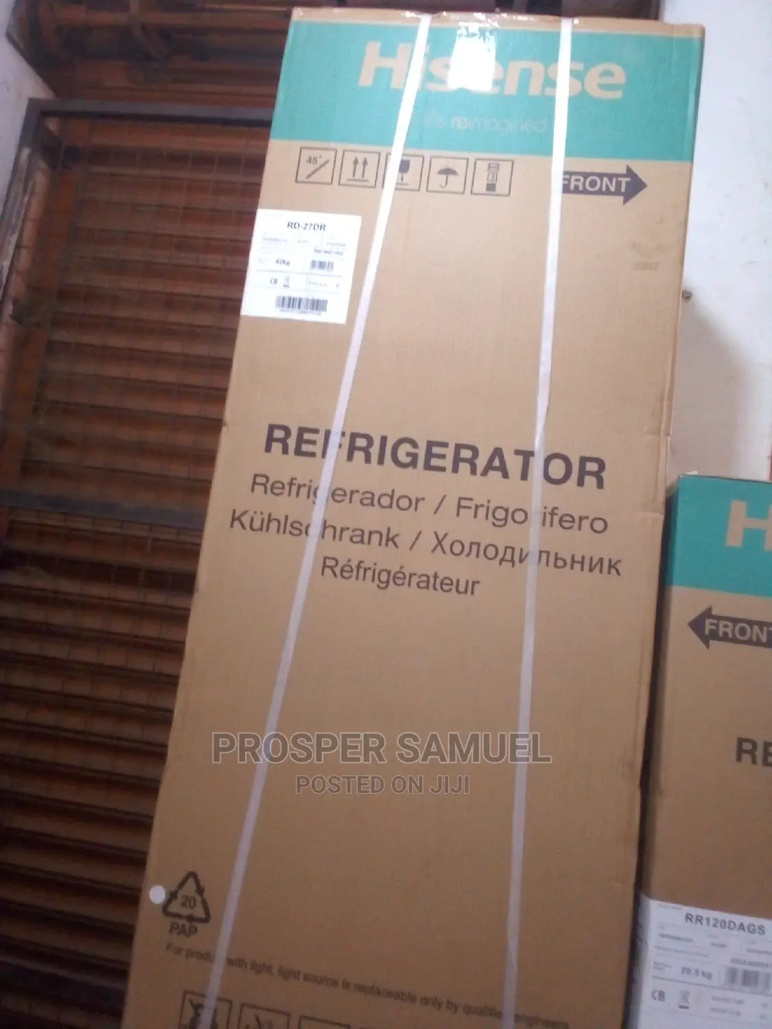 120 Litres Hisense Fridge Single Door