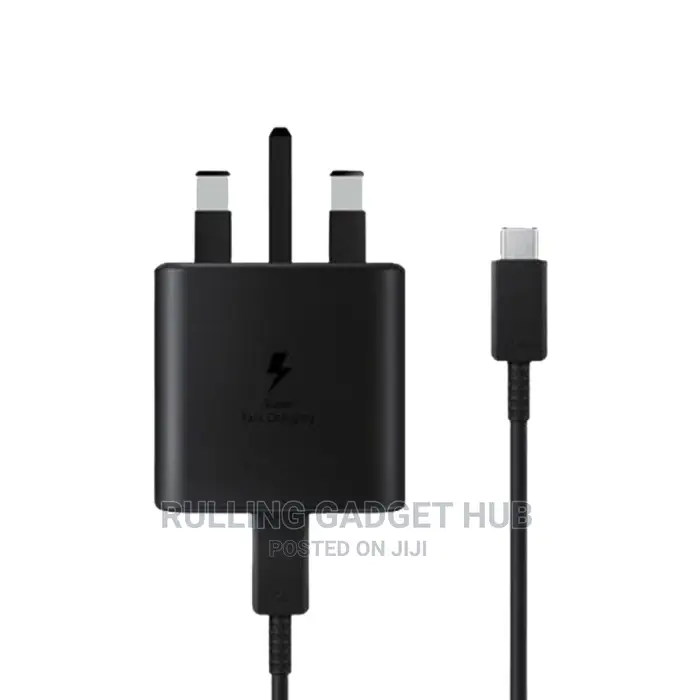 Samsung Charger 45w PD 3pin Super Fast Charging Type C-