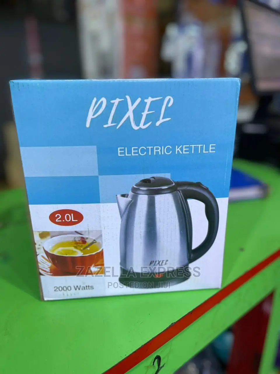 Pixel Fast Boiling Percolator, 2 Litres - Silver,Black