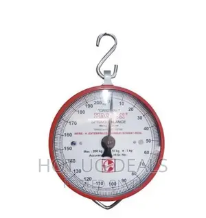 Photo - Hanson Mechanical Weighing Scale Weighs Upto 200kg -Silver