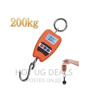 Photo - Hanging Weighing Scale With 200kg Maximum - Orange