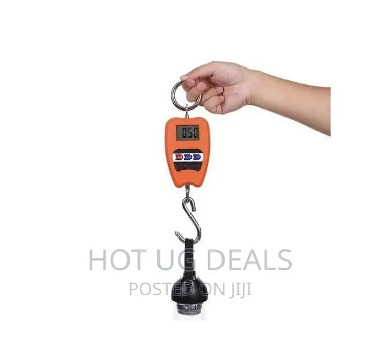Hanging Weighing Scale With 200kg Maximum - Orange