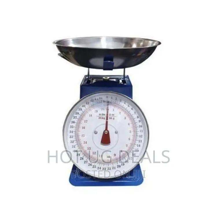 Mechanical Kitchen Weighing Scale of 20kgs-Silver