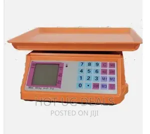 Photo - Electronic Price Computing Weighing Scale 40kg - Orange