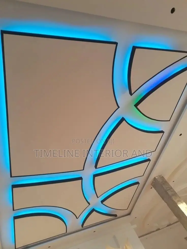 Gypsum Plaster Boards Ceiling.