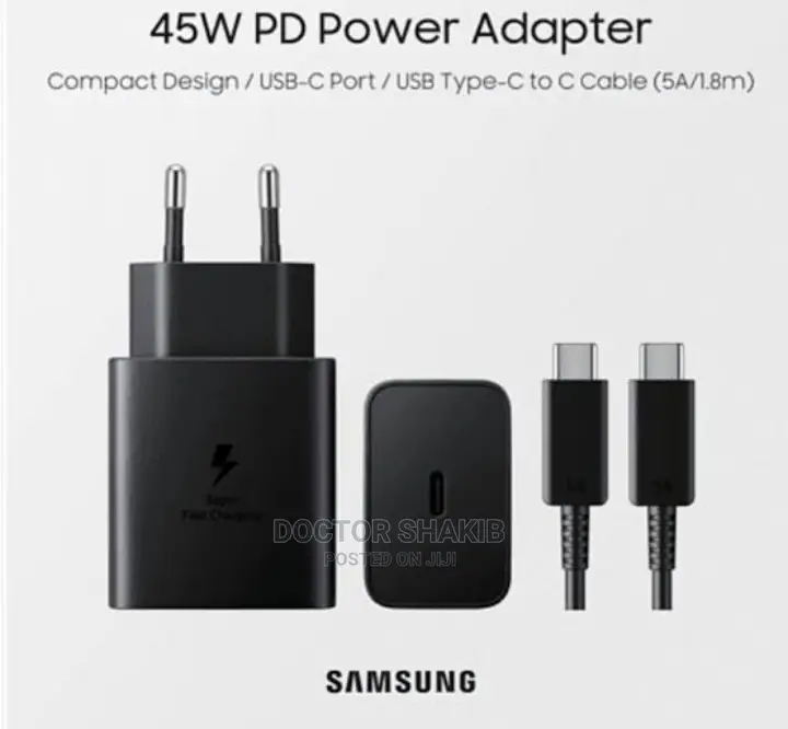 Original 45w Samsung Super Fast Charger