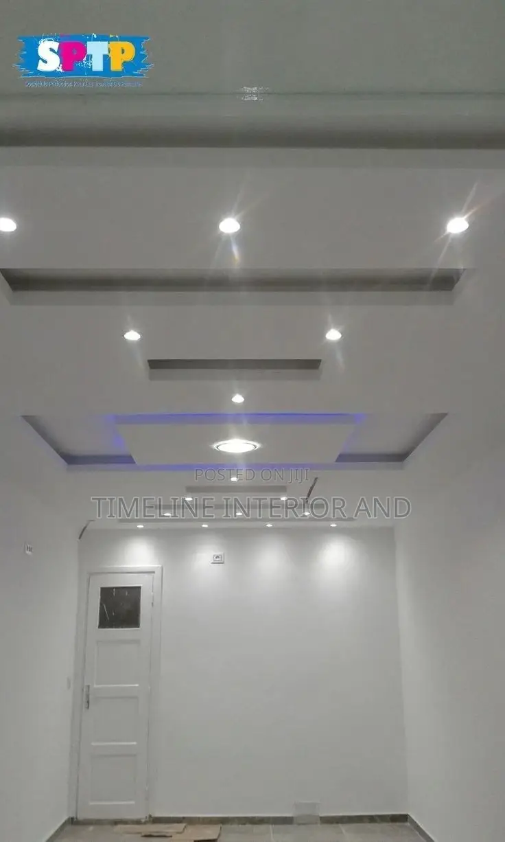 Modern Plaster Boards Gypsum Ceiling.