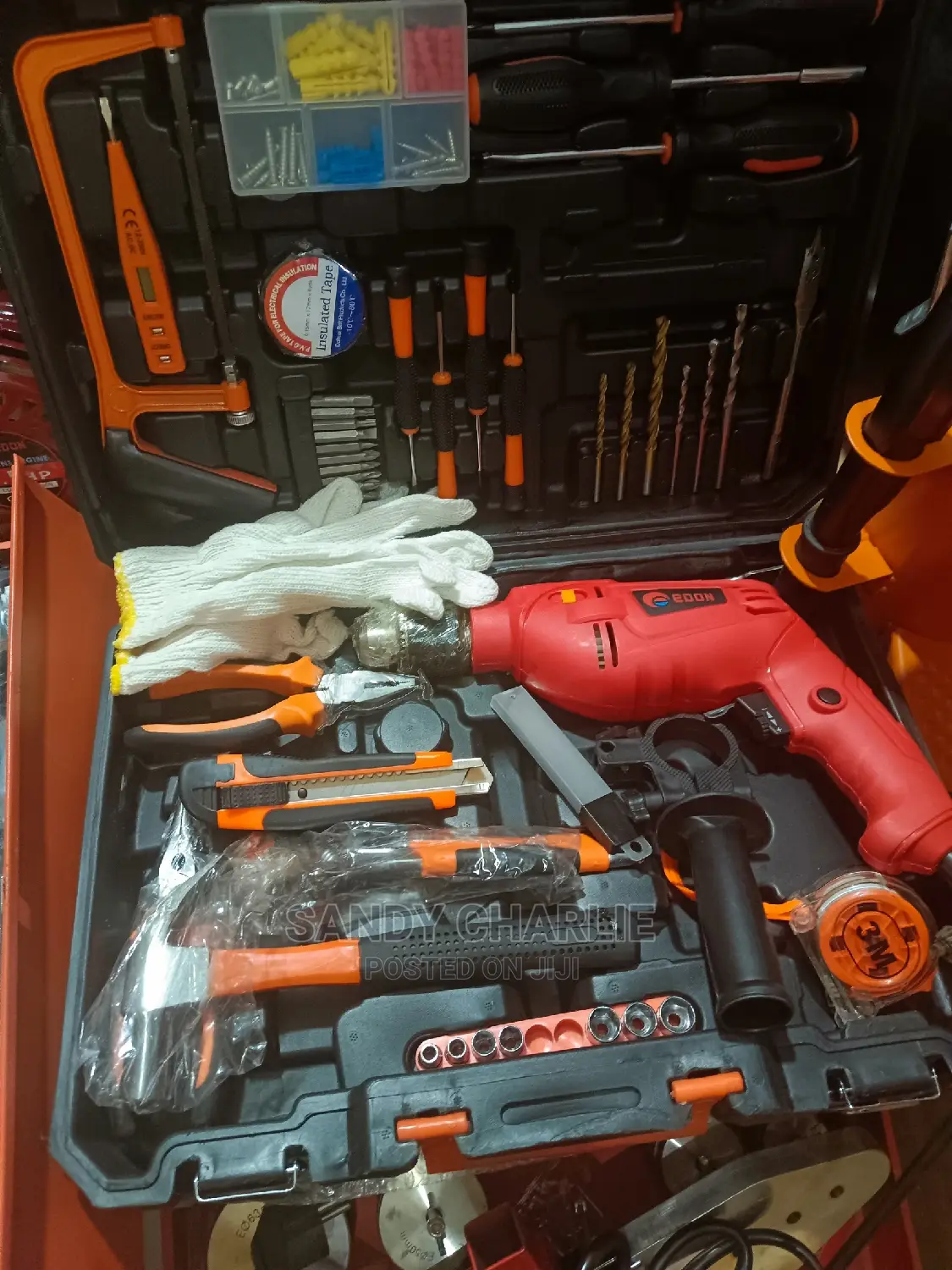 Edon Drill Set Coming With Many Accessories