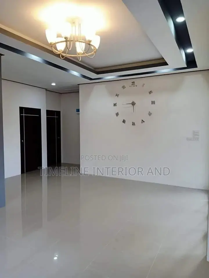 Elegant Gypsum Ceiling.