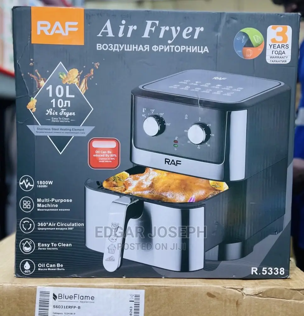 10L Air Fryer Raf Brand