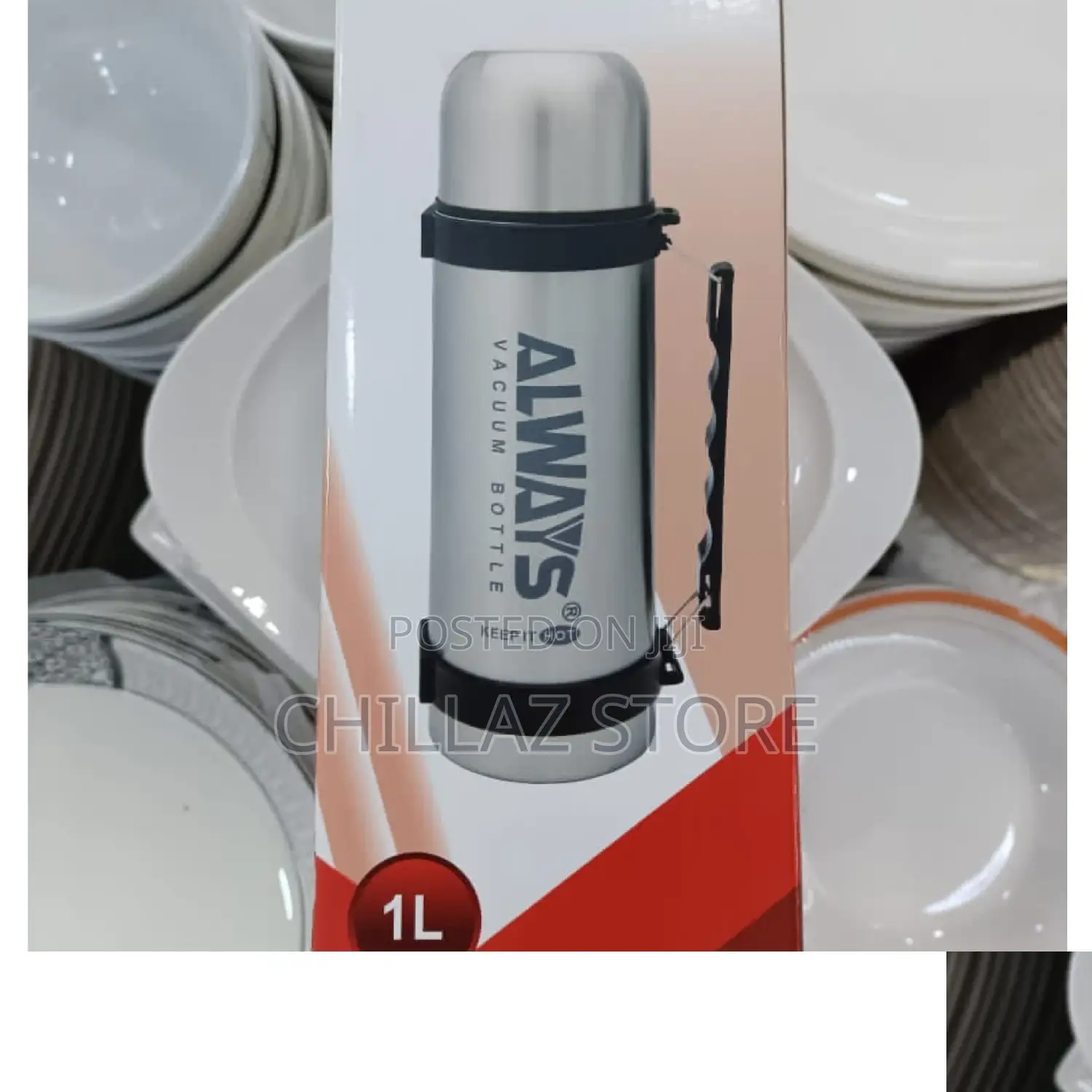 Stainless Steel Always Vacuum Flask.