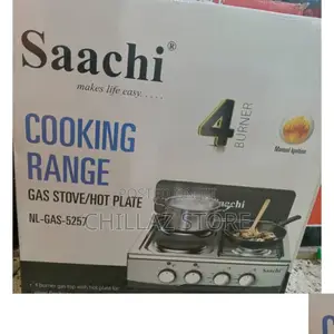 Saachi 4 Burner Cooking Range.