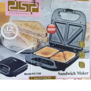 DSP Sandwich Maker Toaster Grill.