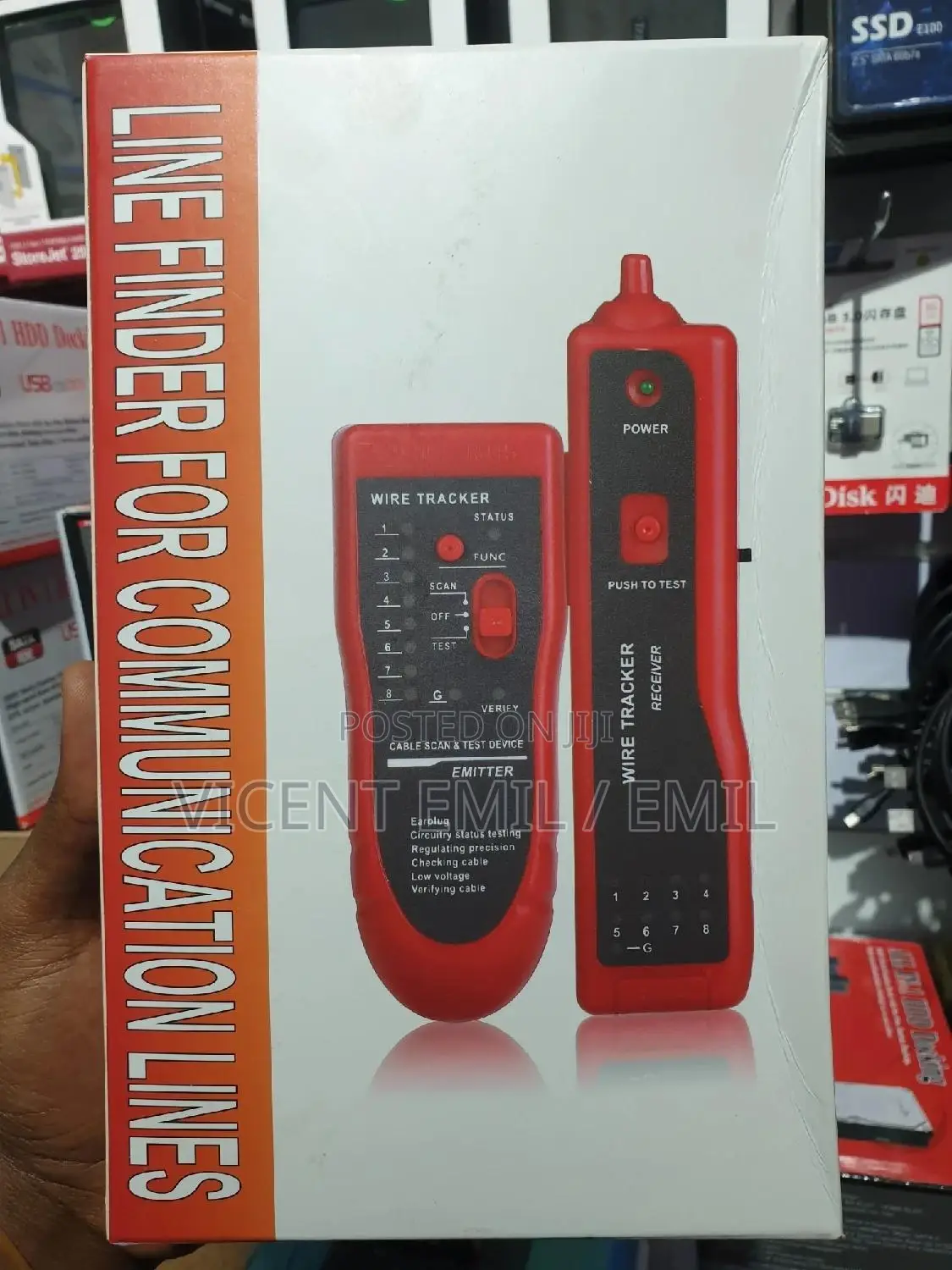 Line Finder for Communication Line