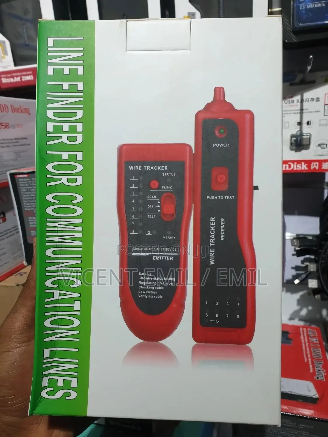 Line Finder for Communication Line