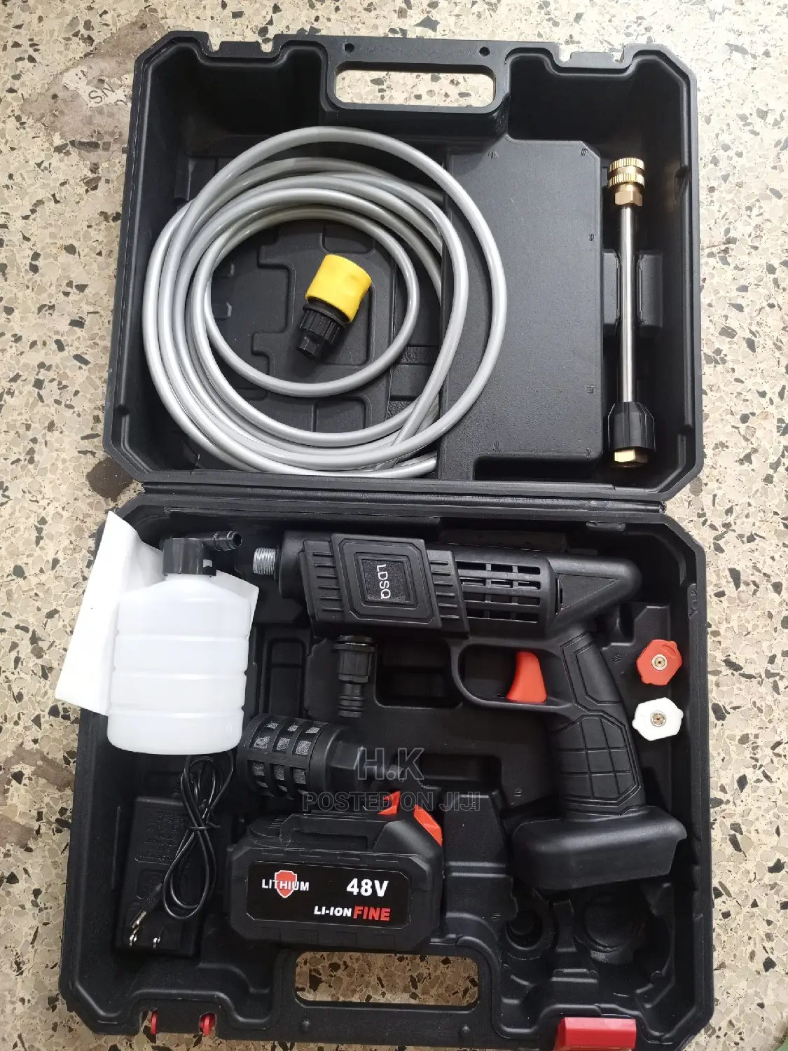 Rechargeable Jet Car Washer Water Gun