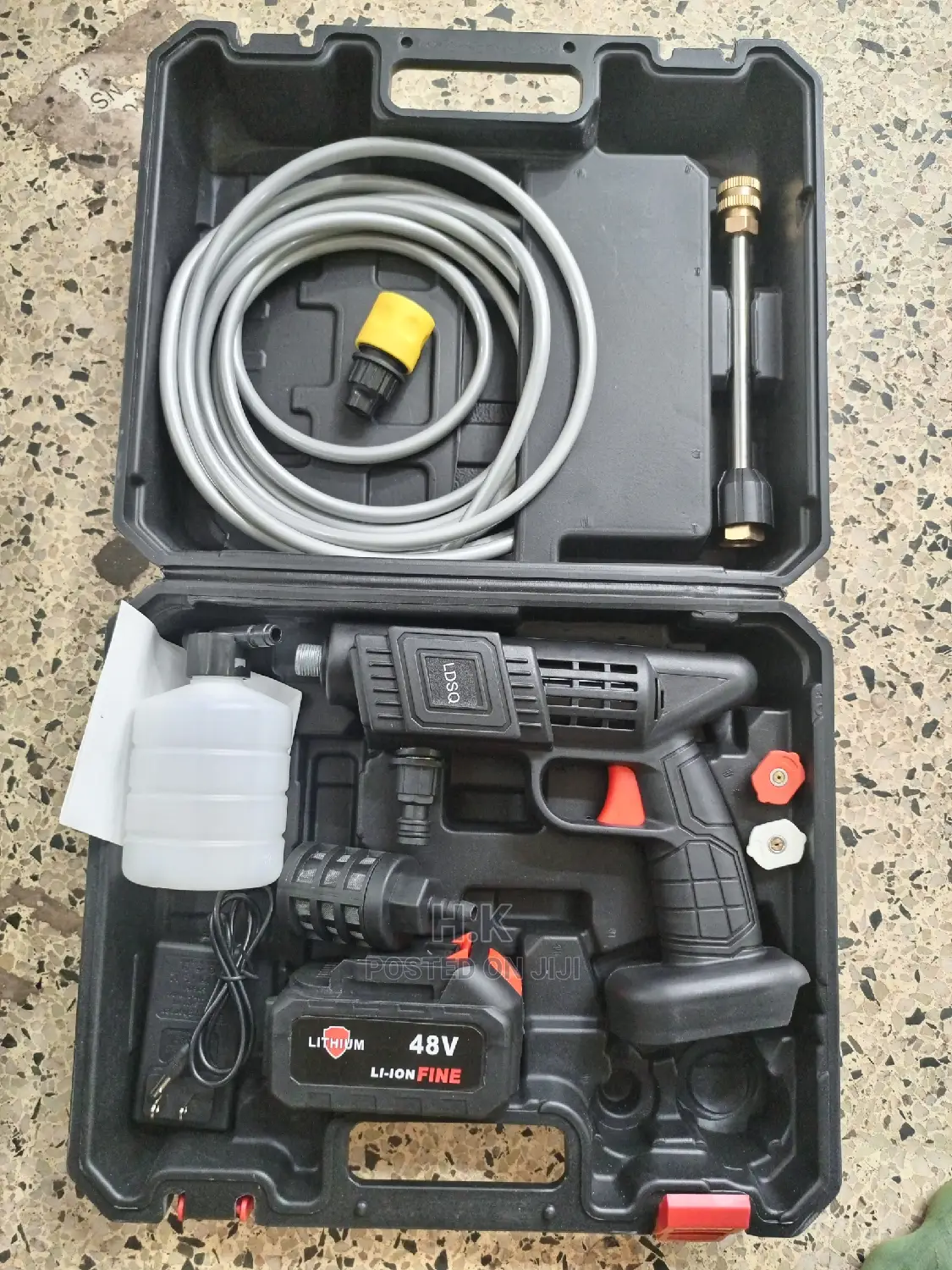 Rechargeable Jet Car Washer Water Gun