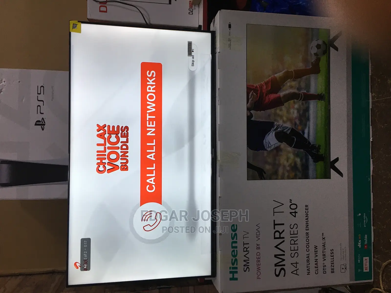 Hisense 40 Smart Tv Brand New