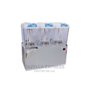 Tripple 18*3 Litres 3 Tap Juice Dispenser-White