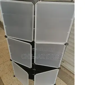 2columns Plastic Wardrobe.