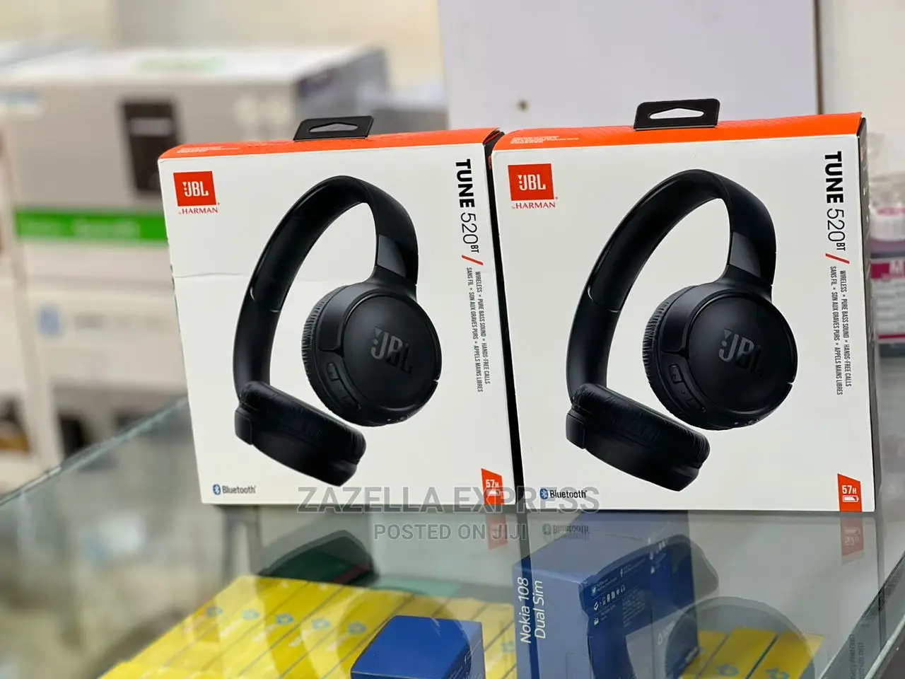 Original JBL Tune 520BT Wireless On-ear Headphones