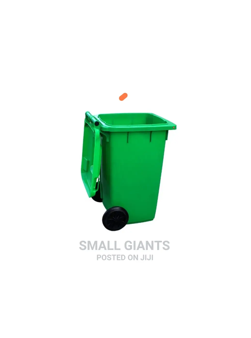 Outdoor 120L Plastic Waste Bin- Standard Household Size