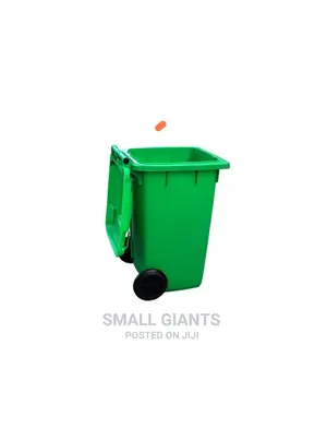 Outdoor 120L Plastic Waste Bin- Standard Household Size
