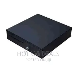 Money Box Cash Register Drawer Type for Storing Money –Black