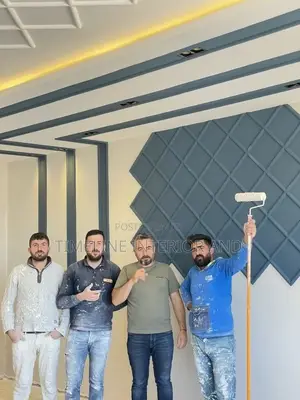 New Outstanding Gypsum Ceiling.