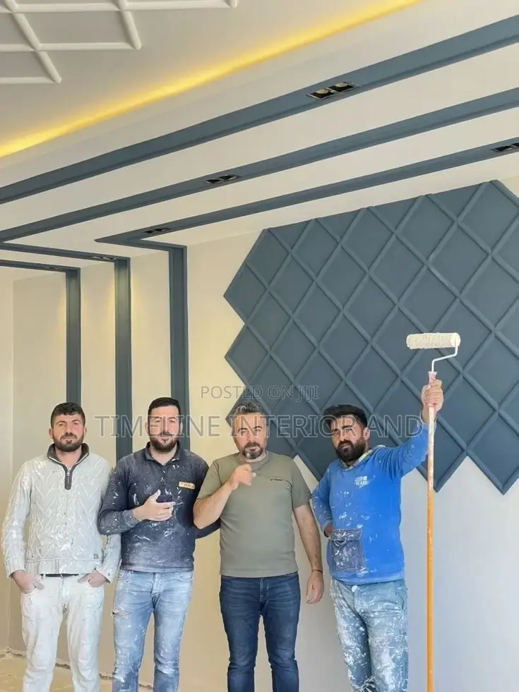 New Outstanding Gypsum Ceiling.