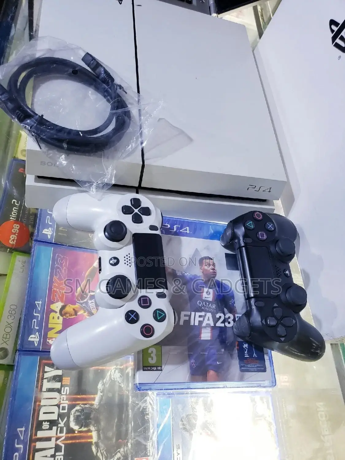 Ps4 Full Set With 10 Games