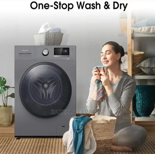 Hisense 8 Kg Washer 5 Kg Dryer 1400 RPM Silver
