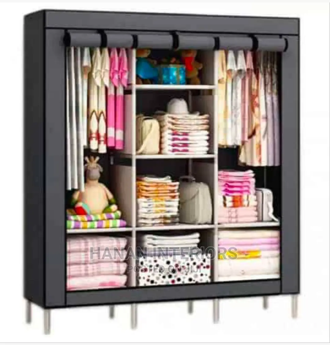 3 Column Fashioned Wardrobe