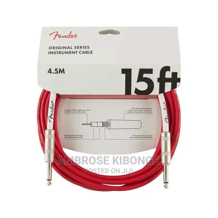 Jack to Jack Audio Sound Cables All for Musical Instruments.
