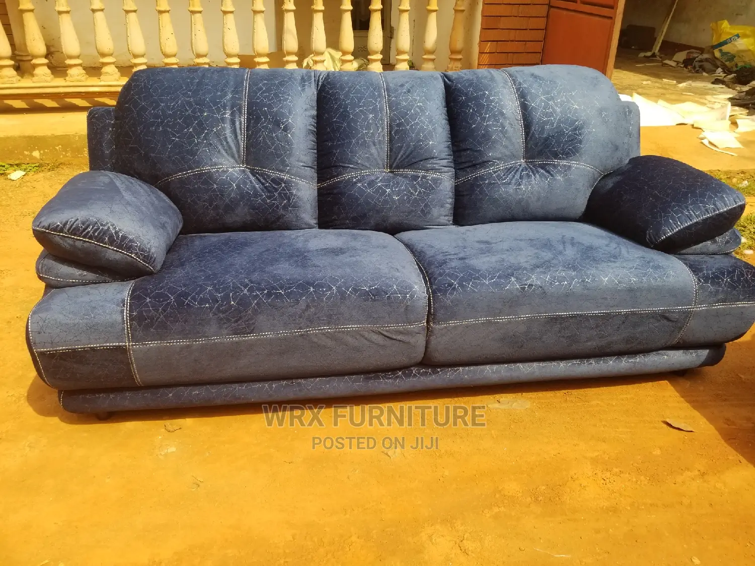 Six Seater Fiber Sofa Set