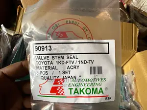 Engine Valve Stem Seals Toyota 2KD 1KD. Takoma Brand