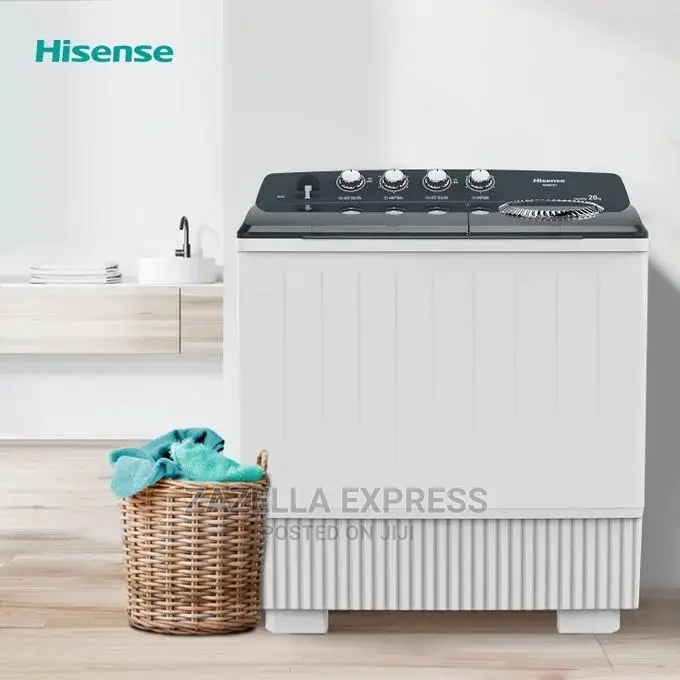 Onida 7kg Twin Tub Washing Machine – White