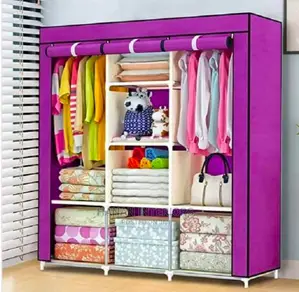 Purple Metallic Wardrobe
