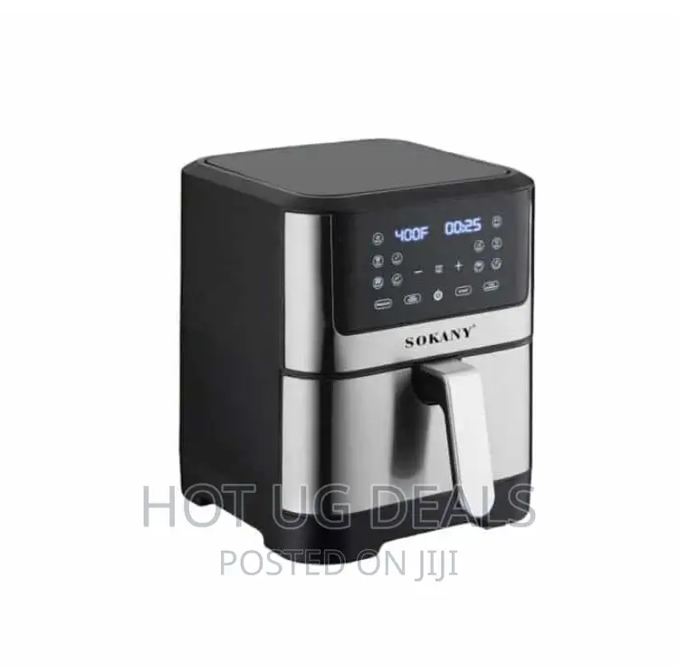 7L Sokany Oil Free Healthy Air Fryer - Silver